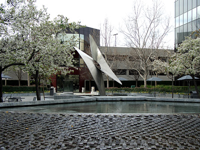 “Melquiades” in San Jose - sculpture by Roger Berry 